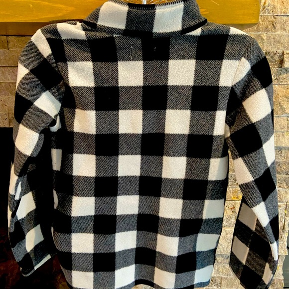 Girls Old Navy fleece zipper neck fleece - Picture 2 of 4